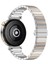 Huawei Watch Gt6 / Gt4 / Gt5 41 mm Uyumlu 18 mm Renk Detaylı Paslanmaz Çelik Saat Kordonu 2
