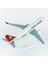 Thy A320 Neo Yolcu Uçağı, 1/100 Ölçek Sergilemeye Hazır Plastik Standlı Model 3