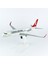 Thy A320 Neo Yolcu Uçağı, 1/100 Ölçek Sergilemeye Hazır Plastik Standlı Model 4