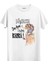 Beyaz BASKILITSHIRT,%100PAMUK Regular Tshirt 2