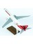Thy Samsun Spor Logolu B737-800 Yolcu Uçağı, 1/100 Ölçek Sergilemeye Hazır Ahşap Standlı Model 4