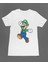 Super Mario Luigi Unisex Tişört T-Shirt 1