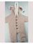 Kız Bebek Pudra Pembe Triko Tulum – Peluş Astarlı Kapüşonlu Kışlık (6-24 Ay) 4