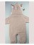 Kız Bebek Pudra Pembe Triko Tulum – Peluş Astarlı Kapüşonlu Kışlık (6-24 Ay) 6
