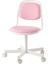 Çocuk Çalışma Sandalyesi, Beyaz-Vissle Pembe 1