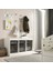 Saklama Ünitesi, Beyaz-Gri, 99X44X56 cm 2