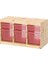 Saklama Ünitesi, Çam-Açık Kırmızı, 93X44X52 cm 1