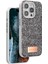 iPhone 15 Pro Max Bright Simli Kapak - Gümüş 1