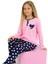Kız Çocuk Love Me Baklı Uzun Kollu %100 Pamuklu Düğme Detaylı Pijama Takımı 6/9 Yaş 5