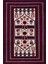 Bordo Bordürlü Modern Etnik Desenli Halı | Makinada Yıkanabilir | Hav Toz Vermez | Leke Tutmayaz | Kaymaz Taban | Dijital Makine Baskı | Salon Yolluk Mutfak Halısı 1