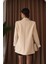 Kadın Taş Kol Detaylı Blazer Ceket 4