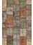 Kahve Patchwork Modern Etnik Desenli Halı | Makinada Yıkanabilir | Hav Toz Vermez | Leke Tutmayaz | Kaymaz Taban | Dijital Makine Baskı | Salon Yolluk Mutfak Halısı 1
