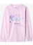 Pembe Kız Çocuk Kuromi Baskılı Pijama Takımı 2