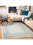 Krem Geometrik Modern Etnik Desenli Halı | Makinada Yıkanabilir | Hav Toz Vermez | Leke Tutmayaz | Kaymaz Taban | Dijital Makine Baskı | Salon Yolluk Mutfak Halısı 2