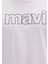 Mavi Logo Baskılı Beyaz Tişört 065781-620 13
