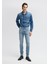 Kvnç Mavi Black Gölgeli Açık İndigo Mavisi Jean Pantolon 001070-33974 12