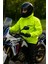 Moto GB Neon Motosiklet Yağmurluğu Outdoor Yağmurluk Cepli File Astarlı Kapşonlu Hafif Su Geçirmez Alt Üst Takım Motorcu Yağmurluk Orjinal Kadın Erkek 3