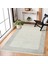 Krem Çerçeveli Modern Etnik Desenli Halı | Makinada Yıkanabilir | Hav Toz Vermez | Leke Tutmayaz | Kaymaz Taban | Dijital Makine Baskı | Salon Yolluk Mutfak Halısı 3