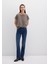 Molly Casual Vintage Koyu Mavi Jean Pantolon 1013683047 10