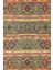 Turuncu Etnik Modern Etnik Desenli Halı | Makinada Yıkanabilir | Hav Toz Vermez | Leke Tutmayaz | Kaymaz Taban | Dijital Makine Baskı | Salon Yolluk Mutfak Halısı 1