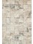 Krem Soyut Modern Etnik Desenli Halı | Makinada Yıkanabilir | Hav Toz Vermez | Leke Tutmayaz | Kaymaz Taban | Dijital Makine Baskı | Salon Yolluk Mutfak Halısı 1