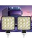 Off Road Sis Farı - Lamba 16 LED Kare Çalışma Lambası 2 Adet 2