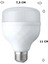 20W Torch Ampul E27 T-Bulb LED Beyaz Renk 2400 Lümen 3