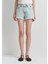 Rosie 90lar Buz Mavi Jean Şort 1447484389 10