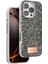 iPhone 16 Pro Bright Simli Kapak - Gümüş 1