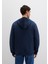 Mavi Logo Baskılı Fermuarlı Lacivert Sweatshirt 0611715-70490 11