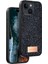 iPhone 14 Bright Simli Kapak - Siyah 1