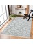 Gri Geometrik Modern Etnik Desenli Halı | Makinada Yıkanabilir | Hav Toz Vermez | Leke Tutmayaz | Kaymaz Taban | Dijital Makine Baskı | Salon Yolluk Mutfak Halısı 2