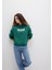 Mavi Logo Baskılı Kapüşonlu Yeşil Sweatshirt 168334-71874 9
