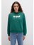 Mavi Logo Baskılı Kapüşonlu Yeşil Sweatshirt 168334-71874 10