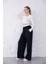 Kadın Siyah Oversize Eşofman Altı Msc 2604ALT 4