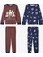 Erkek Çocuk Farm-Tastic Pamuklu Uzun Kollu 2'li Pijama Takımı 1