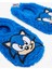 Lacivert Erkek Çocuk Sonic Kaymaz Tabanlı Ev Patiği 3