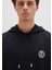 MVJNS Logo Baskılı Kapüşonlu Siyah Sweatshirt 0611786-900 17