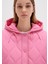 Kapitone Beli Bağcıklı Pembe Ceket 1110323-86413 13