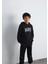 Mavi Logo Baskılı Kapüşonlu Siyah Sweatshirt 6610110-900 15