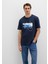 İstanbul Baskılı Lacivert Tişört 0611884-70490 9