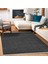 Siyah Geometrik Modern Etnik Desenli Halı | Makinada Yıkanabilir | Hav Toz Vermez | Leke Tutmayaz | Kaymaz Taban | Dijital Makine Baskı | Salon Yolluk Mutfak Halısı 3