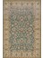 Yeşil Bordürlü Modern Etnik Desenli Halı | Makinada Yıkanabilir | Hav Toz Vermez | Leke Tutmayaz | Kaymaz Taban | Dijital Makine Baskı | Salon Yolluk Mutfak Halısı 1