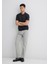 Marcus Mavi Black Açık Gri Gabardin Pantolon 0035181548 11