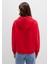 Mavi Logo Baskılı Kapüşonlu Kırmızı Sweatshirt 168334-35476 15