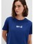Mavi Baskılı Lacivert Tişört 1612241-70722 10