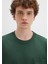 Cep Detaylı Yeşil Basic Tişört 066248-81570 12