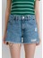 Rosie 90lar Yırtıklı Açık Mavi Jean Şort 1447487077 15