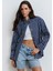 Lidia Real Blue Vintage Indigo Mavisi Jean Şort 1410145-87088 11
