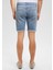 Brian Sporty Puslu Açık Mavi Jean Şort 0418487659 14